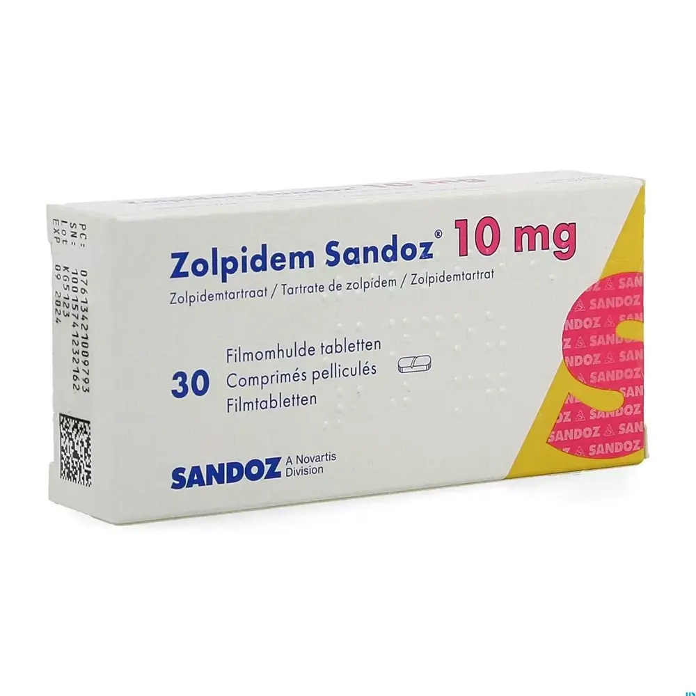 Zolpidem Sandoz 10mg image